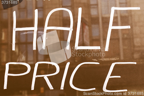 Image of  Half price vintage