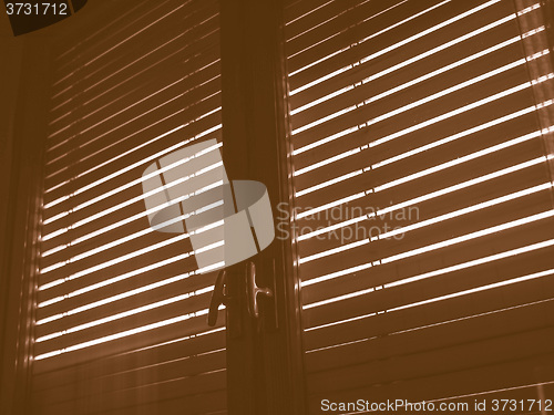 Image of  Window blinds vintage