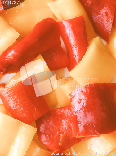 Image of Retro looking Peppers