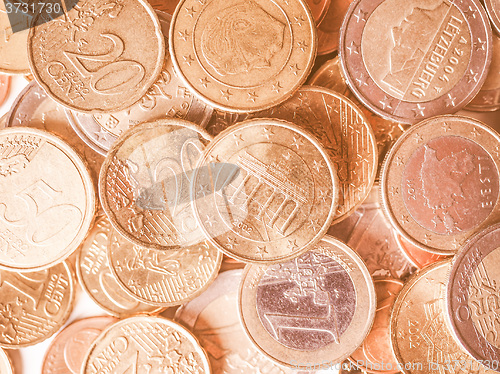 Image of  Euro coin vintage