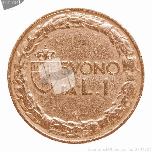 Image of  Italian coin vintage