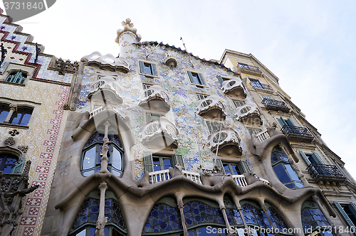 Image of Casa Batllo by Antoni Gaudi