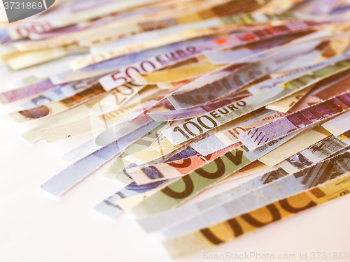 Image of  Euro note vintage