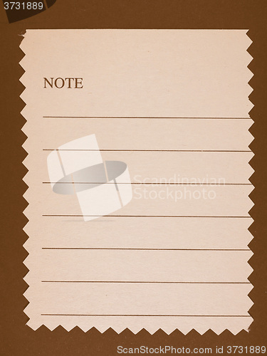 Image of  Brown paper sample vintage