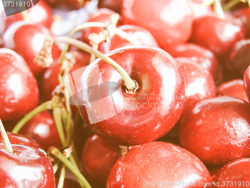 Image of Retro looking Cherry picture