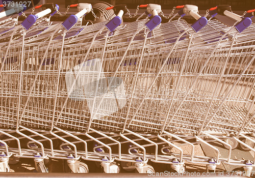 Image of  Shopping carts vintage