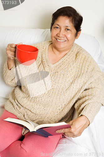 Image of Relaxing at home