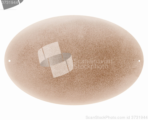 Image of  Blank plate vintage