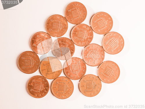 Image of  One Penny coins vintage