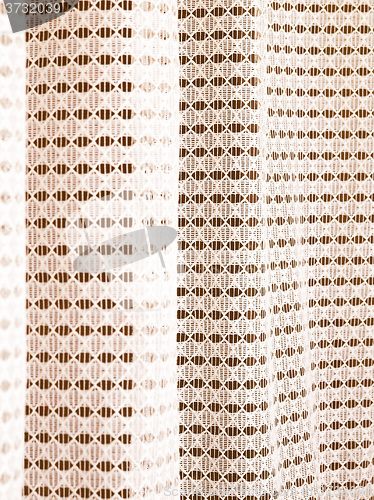 Image of  Window curtain vintage