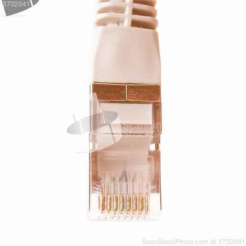 Image of  RJ45 plug vintage