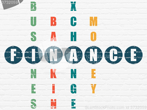 Image of Banking concept: Finance in Crossword Puzzle