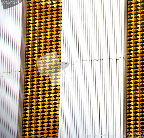 Image of  abstract     the metal gold    shadow 