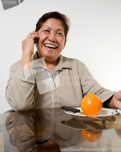 Image of Orange for breakfast