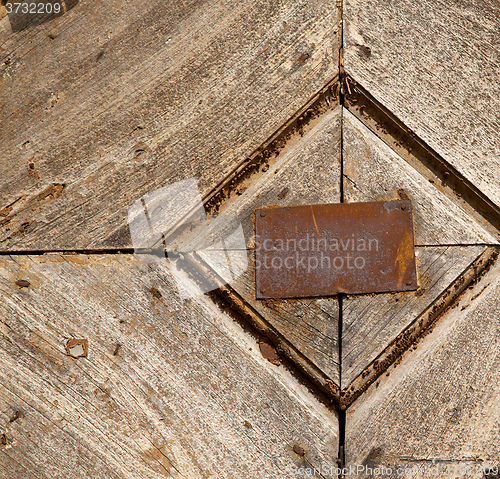 Image of antonino abstract samarate   rusty brass brown knocker 