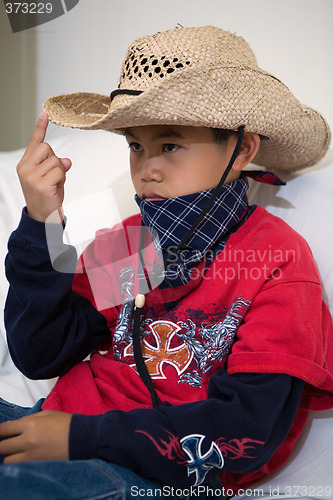 Image of Little cowboy