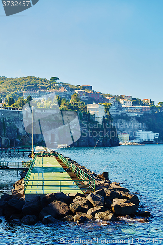 Image of View of the Sorrento coast. 