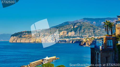 Image of Sorrento, Italy. European resort.