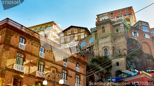 Image of Sorrento, Italy. Sorrento is one of the most expensive resorts. beautiful view.