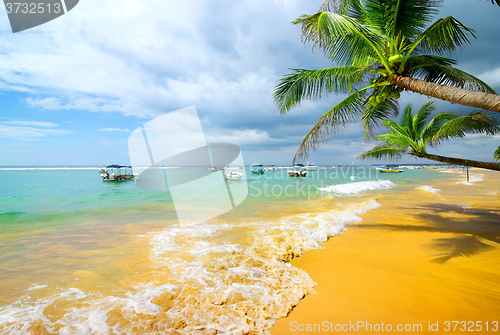 Image of Boats near beach