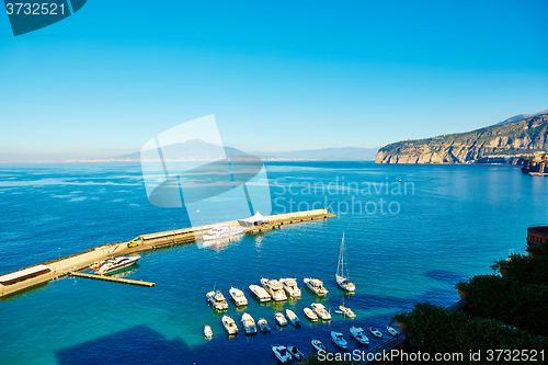 Image of Sorrento, Italy. European resort.