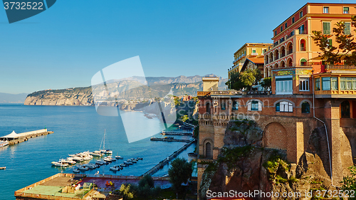 Image of Sorrento, Italy. European resort.