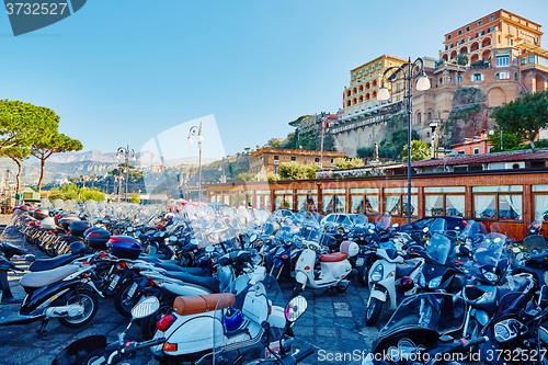 Image of Sorrento, Italy. Sorrento is one of the most expensive resorts. beautiful view.