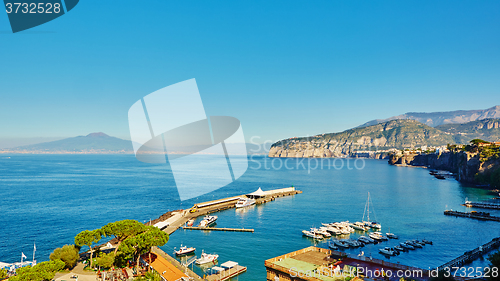 Image of Sorrento, Italy. European resort.