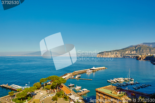 Image of Sorrento, Italy. European resort.