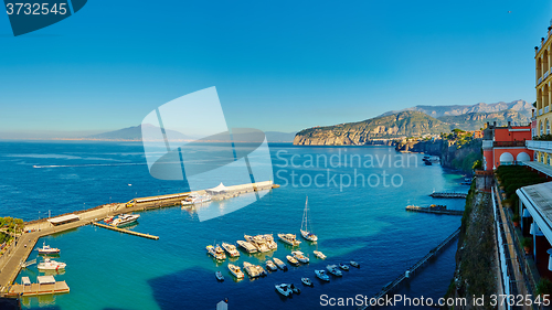 Image of Sorrento, Italy. European resort.