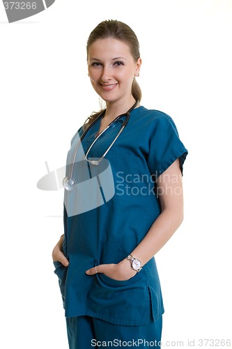Image of Happy healthcare worker
