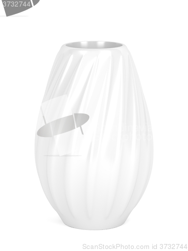 Image of Swirl ceramic vase