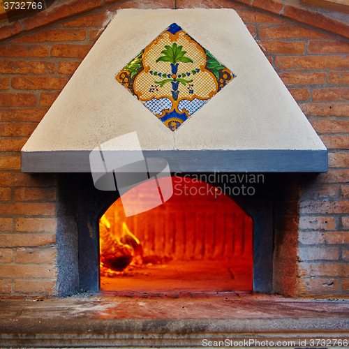 Image of traditional oven for cooking.