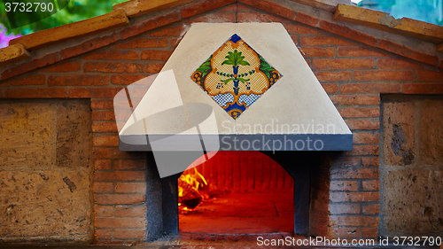 Image of traditional oven for cooking.