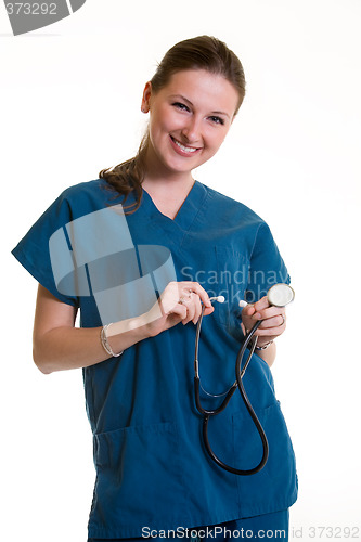 Image of Happy healthcare worker