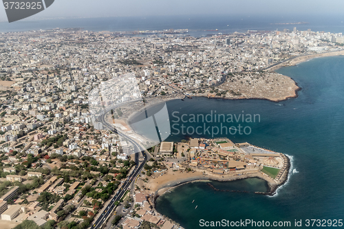 Image of Aerial view of Dakar