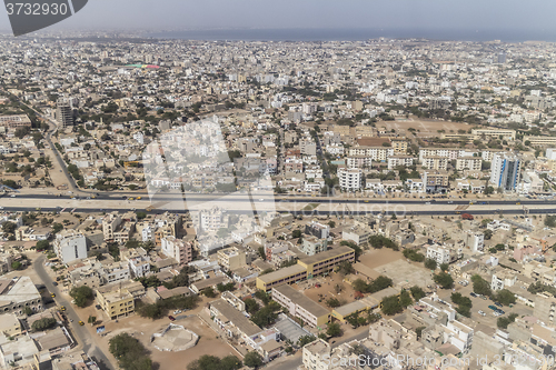 Image of Aerial view of Dakar