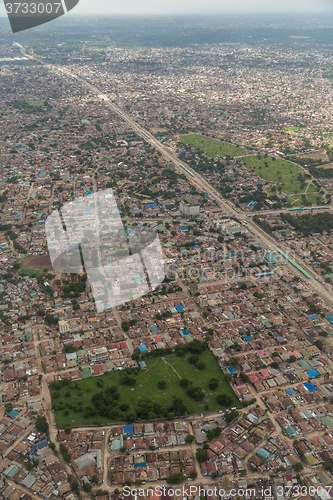 Image of Aerial view of Dar Es Salaam