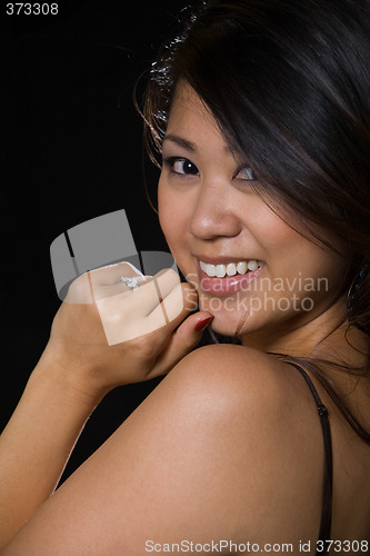 Image of Attractive Asian woman