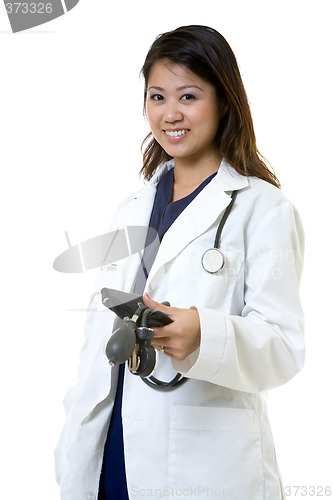 Image of Young woman doctor