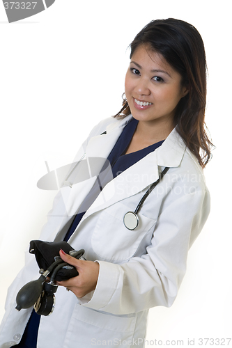 Image of Young woman doctor