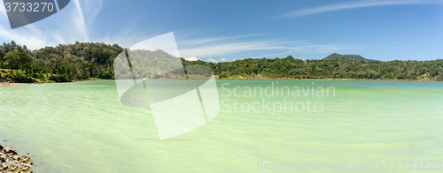 Image of sulphurous lake - Danau Linow