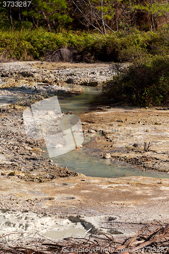 Image of sulphurous lakes near Manado, Indonesia 