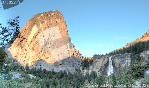 Image of Sunset in Yosemite park