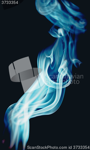 Image of Blue smoke