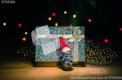 Image of Gift and toy Santa