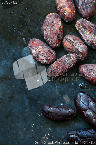 Image of Raw Cocoa beans