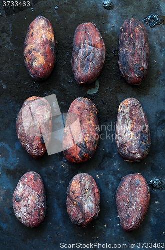 Image of Raw Cocoa beans