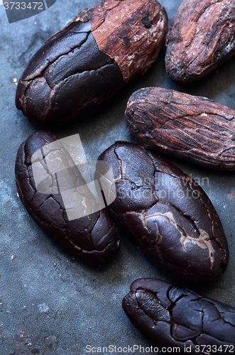 Image of Raw Cocoa beans