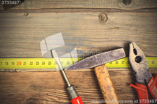 Image of vintage locksmith tools